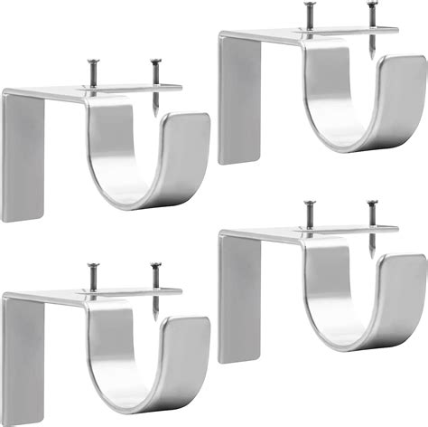 metal single curtain rod bracket|no damage curtain rod brackets.